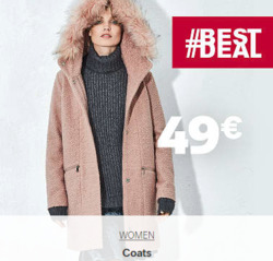 Promoção de C&A no folheto de Viseu