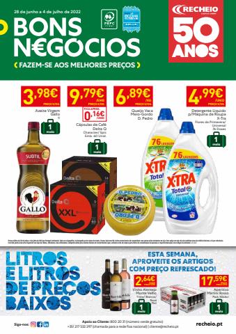 Promoções de Supermercados em Leiria | Bons Neg&oacute;cios de Recheio | 28/06/2022 - 04/07/2022