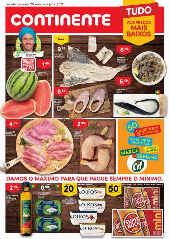 Promoções de Supermercados em Leiria | Tudo aos preços mais baixos de Continente | 28/06/2022 - 04/07/2022