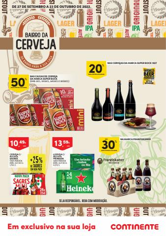 Catálogo Continente em Ourém | Bairro da Cerveja | 27/09/2022 - 23/10/2022