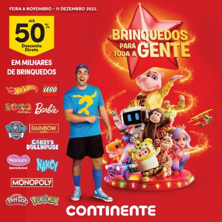 Catálogo Continente em Coimbra | Brinquedos para toda a gente | 08/11/2022 - 11/12/2022