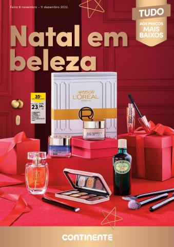 Promoções de Cosmética e Beleza em Porto | Natal em beleza de Continente | 08/11/2022 - 11/12/2022
