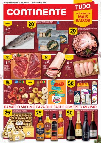 Promoções de Supermercados em Vila Nova de Gaia | Tudo aos preços mais baixos de Continente | 29/11/2022 - 05/12/2022