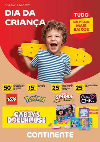 Catálogo Continente em Braga | Dia da Criança | 09/05/2023 - 01/06/2023