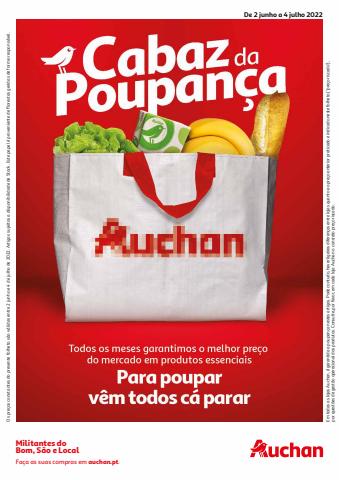 Catálogo Auchan em Braga | Cabaz da poupança | 02/06/2022 - 04/07/2022