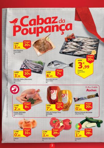 Catálogo Auchan em Vila Nova de Gaia | Cabaz Poupança | 04/08/2022 - 05/09/2022