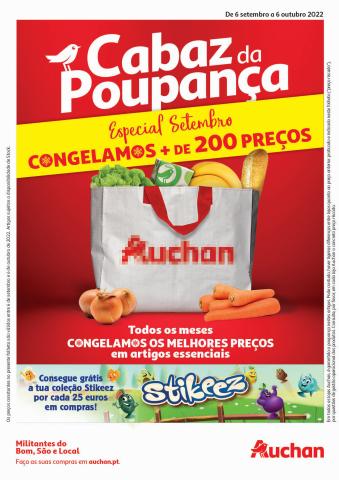 Catálogo Auchan em Alcochete | Cabaz da Poupança | 06/09/2022 - 06/10/2022