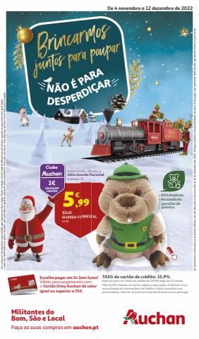 Catálogo Auchan em Vila Nova de Gaia | Brincamos juntos para poupar | 04/11/2022 - 12/12/2022