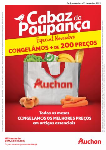 Catálogo Auchan em Lisboa | Cabaz da Poupança | 07/11/2022 - 11/12/2022