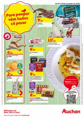 Catálogo Auchan em Vila Nova de Gaia | Para poupar vêm todos cá parar | 23/11/2022 - 29/11/2022
