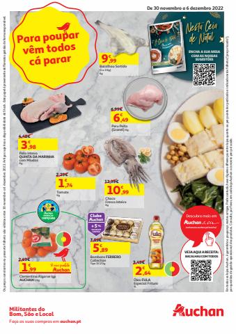 Promoções de Supermercados em Vila Nova de Gaia | Para poupar vêm todos cá parar de Auchan | 30/11/2022 - 06/12/2022