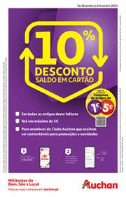 Catálogo Auchan em Faro | Preços Redondos | 18/01/2023 - 06/02/2023