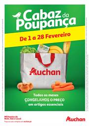 Catálogo Auchan em Ermesinde | Cabaz da Poupança | 01/02/2023 - 28/02/2023