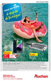Catálogo Auchan | Está na hora de desfrutar da tecnologia! | 02/06/2023 - 26/06/2023