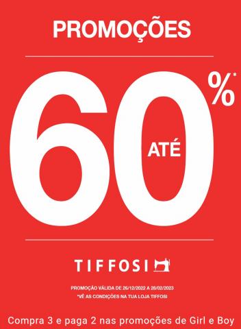 Catálogo Tiffosi | Promoções Até 60% | 02/01/2023 - 28/02/2023