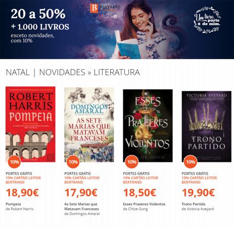 Promoções de Livrarias, Papelaria e Hobbies em Leiria | Desconto até 50% de Bertrand | 11/11/2022 - 30/11/2022