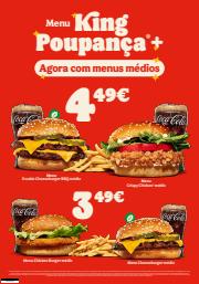 Promoções de Restaurantes em Coimbra | CUPÕES de Burger King | 27/12/2022 - 31/01/2023