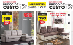 Promoção de Casa e decoração no folheto de Feira dos Colchões em Viseu