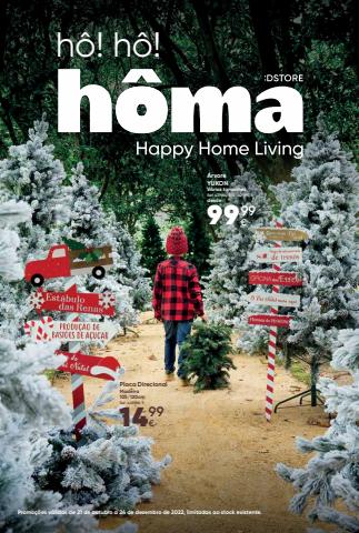 Promoções de Casa e Decoração em Leiria | Catálogo de Natal 2022 de hôma | 17/10/2022 - 24/12/2022