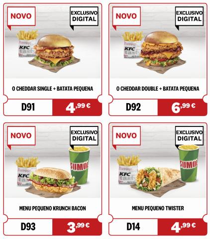 Catálogo KFC | Novidades e Promoções  | 09/01/2023 - 09/02/2023