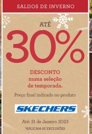 Oferta na página 1 do catálogo Desconto 30% do Skechers