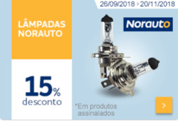 Promoção de Automóveis no folheto de Norauto em Viseu
