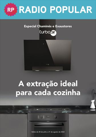 Promoções de Informática e Eletrónica em Amadora | Especial Turbo Air de Radio Popular | 20/07/2022 - 21/08/2022