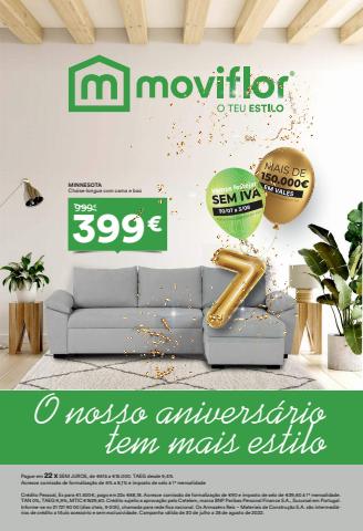 Catálogo Moviflor em Aveiro | Armazéns Reis - MOVIFLOR ANIVERSARIO 2022 | 01/08/2022 - 28/08/2022