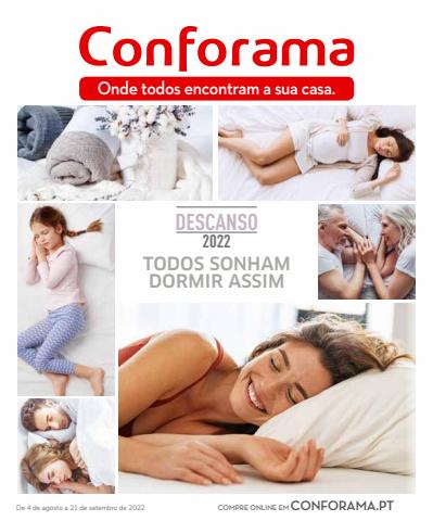 Catálogo Conforama em Setúbal | Descanso 2022 | 04/08/2022 - 21/09/2022