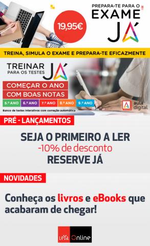 Promoções de Livrarias, Papelaria e Hobbies em Amadora | Promoções LEYA de LEYA | 04/08/2022 - 18/08/2022