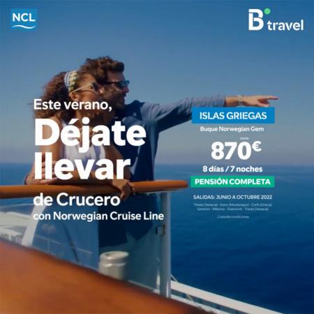 Catálogo B the travel brand | Promoções B the travel brand | 09/06/2022 - 31/07/2022