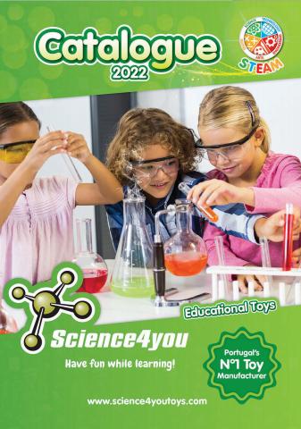 Promoções de Brinquedos e Crianças | Catalogo 2022 de Science4you | 04/08/2022 - 31/10/2022