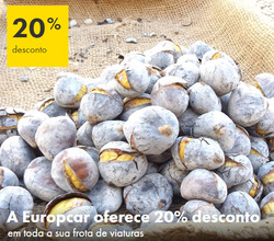 Promoção de Automóveis no folheto de Europcar em Viseu