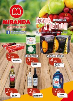 Ofertas de Miranda Supermercados no folheto Miranda Supermercados (  7 dias mais)