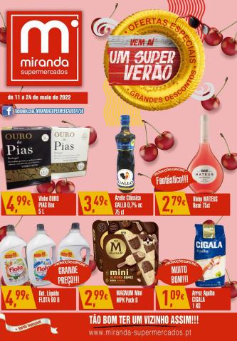 Catálogo Miranda Supermercados em Braga | Um Super Verão  | 11/05/2022 - 24/05/2022