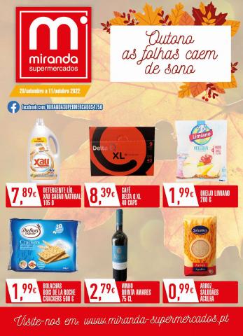 Catálogo Miranda Supermercados | Promoções de Outono | 28/09/2022 - 11/10/2022