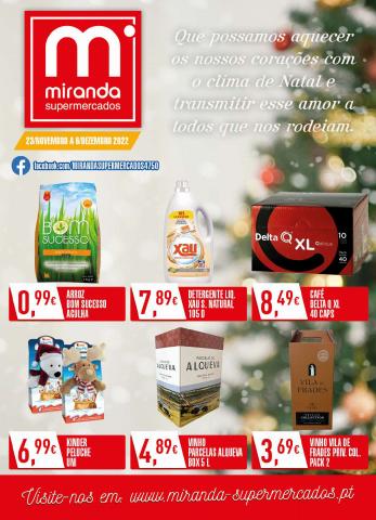 Catálogo Miranda Supermercados em Vila Nova de Famalicão | NOVO FOLHETO | 24/11/2022 - 06/12/2022