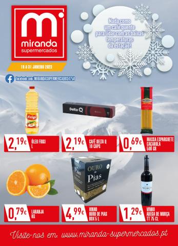 Catálogo Miranda Supermercados | Promoções Miranda Supermercados | 19/01/2023 - 31/01/2023