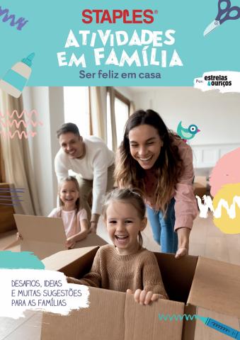 Promoções de Livrarias, Papelaria e Hobbies em Lisboa | Atividades em Família de Staples | 01/02/2022 - 31/05/2022