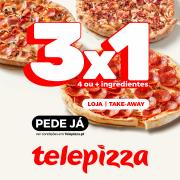 Promoções de Restaurantes em Alcochete | Promoções Telepizza de Telepizza | 24/03/2023 - 09/04/2023