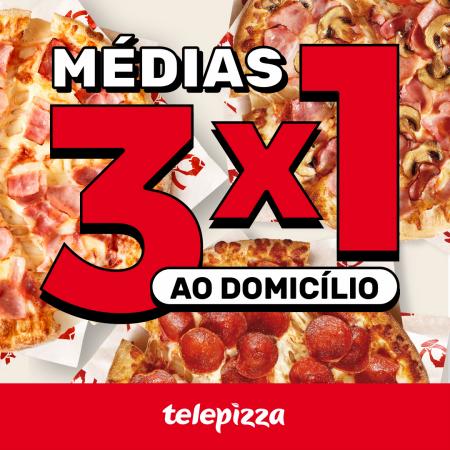 Catálogo Telepizza em Viseu | Promoções Telepizza | 29/05/2023 - 12/06/2023