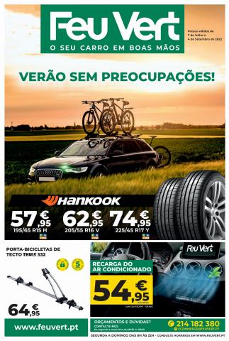 Promoções de Carros, Motos e Peças em Alcochete | 'Verão sem preocupações!' de Feu Vert | 04/07/2022 - 04/09/2022