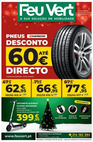 Promoções de Carros, Motos e Peças | Folheto Natal 2022 de Feu Vert | 09/12/2022 - 08/01/2023