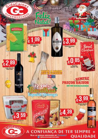 Catálogo GidaCarnes Supermercados | Folheto GidaCarnes Supermercados | 07/12/2022 - 18/12/2022