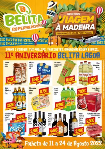 Catálogo Belita Supermercados em Braga | Folheto Belita Supermercados | 10/08/2022 - 24/08/2022