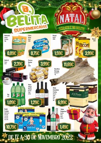 Catálogo Belita Supermercados em Maia | Folheto Belita Supermercados | 16/11/2022 - 30/11/2022