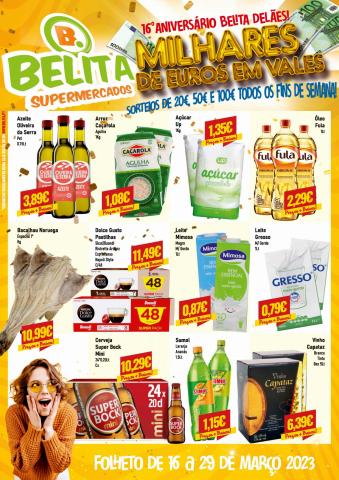 Catálogo Belita Supermercados | Folheto Belita Supermercados | 29/03/2023 - 01/04/2023