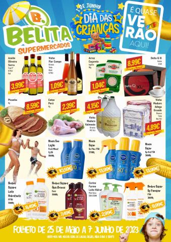 Catálogo Belita Supermercados em Braga | Folheto Belita Supermercados | 25/05/2023 - 07/06/2023