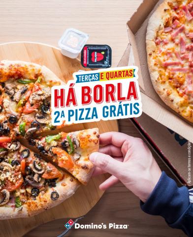 Promoções de Restaurantes em Alcochete | Promoções Domino's Pizza de Domino's Pizza | 04/08/2022 - 10/08/2022