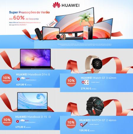 Catálogo Huawei | Descontos até 60% | 26/07/2022 - 28/08/2022